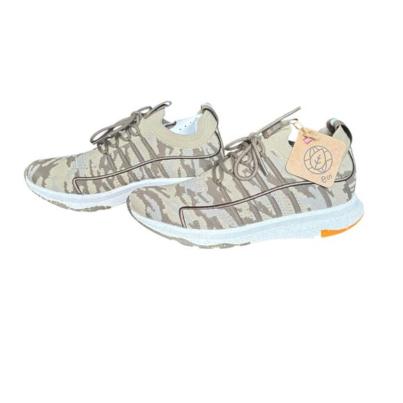 FitFlop Vitamin FF E01 Knit Sneakers Camo Mossy Green Sport Comfort Walking 6 - Picture 5 of 6